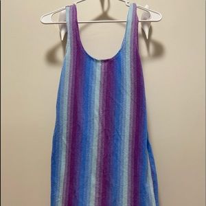 UO multi colored mini dress